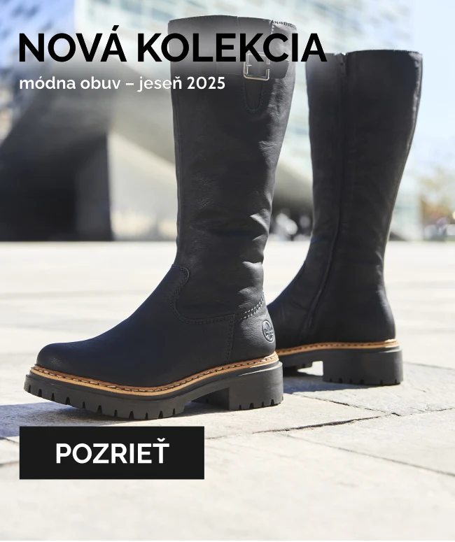 Nová kolekcia obuvi – jeseň 2025