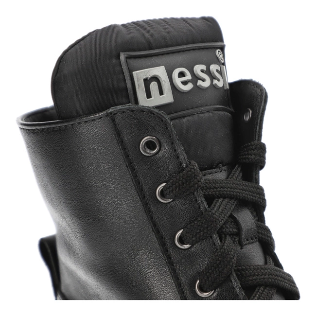Členkové Topánky Nessi - 21134 Czarny 1