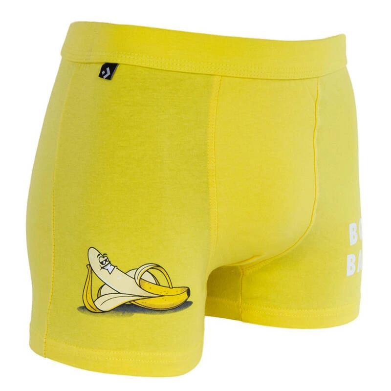 Boxerky Moraj - MBX550-378F Żółty 1 Para