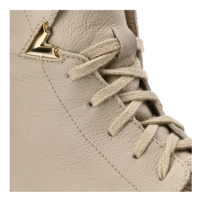 Šnúrovacie Členkové Topánky Armodo - 5-1583-022 Vanilia Verona