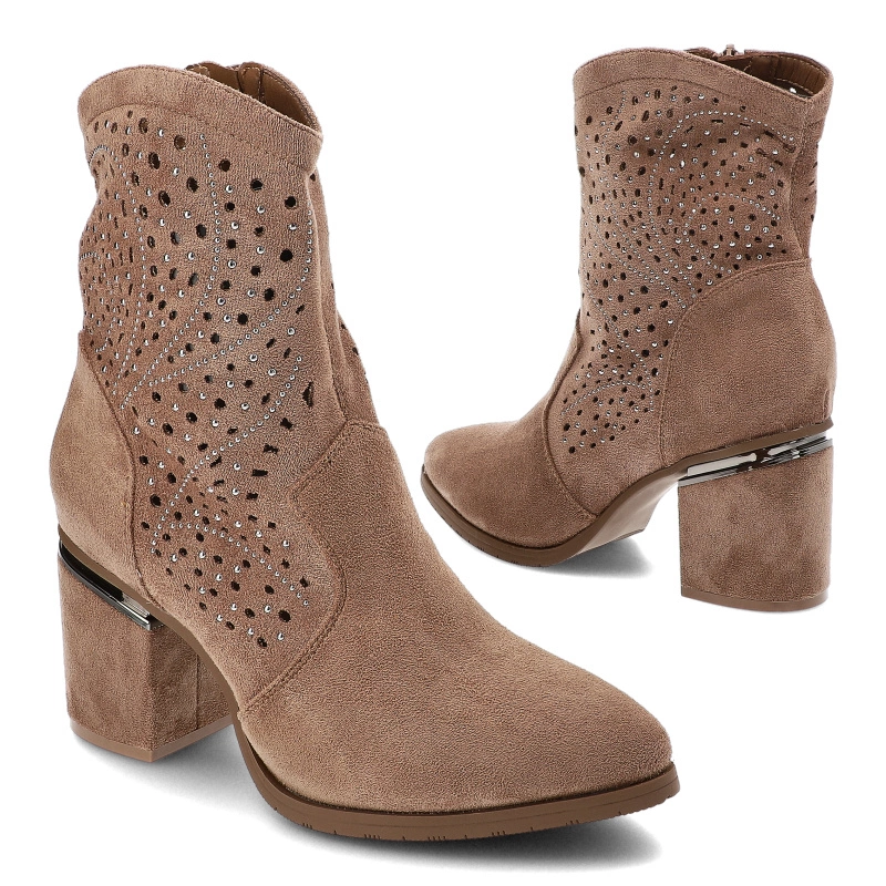 Členkové Topánky S.Barski - HY42-029 Coffee