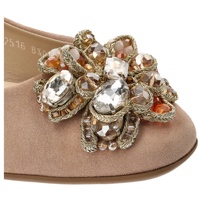 Sandále Armodo - 2516 Beż Welur