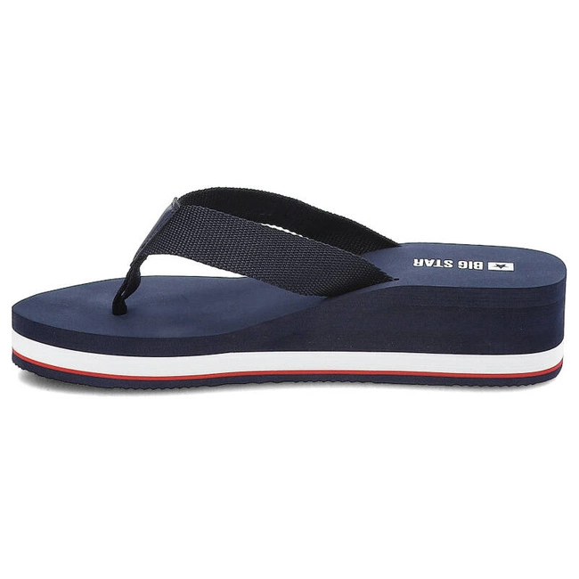 Šľapky Big Star - JJ274A331 Granat