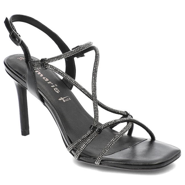 Sandále Tamaris - 1-28332-20 012 Black Metallic