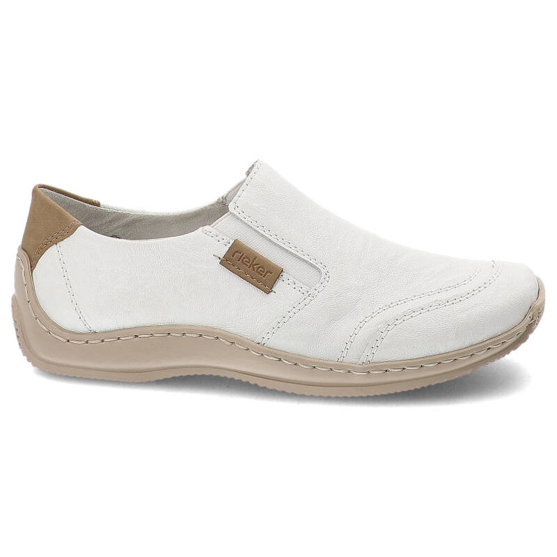 Poltopánky Rieker - L1755-80 White