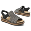 Sandále RIEKER - 62971-00 Black Combination