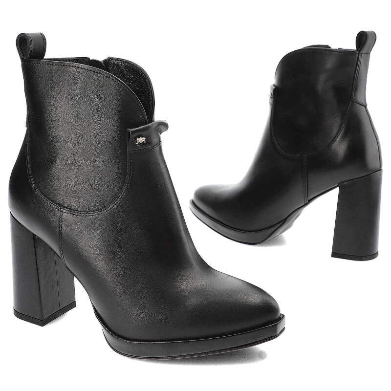 Členkové Topánky Karino - 4830/076-F Czarny/Lico