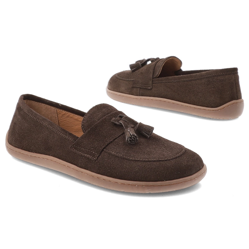 Mókazíny Barefoot ARMODO - 322 Czekolada