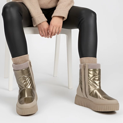 Snehule MARCO TOZZI - 2-26414-45 344 Taupe Comb