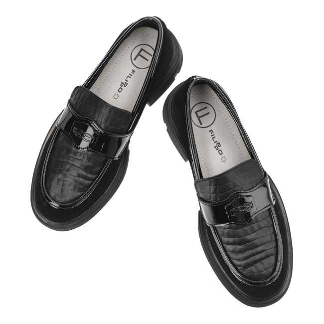 Poltopánky Filippo - DP6371/24 BK Czarny