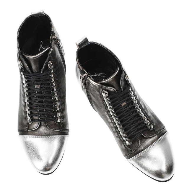 Členkové Topánky Libero - 4925 Nikiel/Srebro 125/112