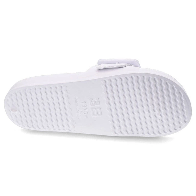 Šľapky Big Star - FF274A391 Biały