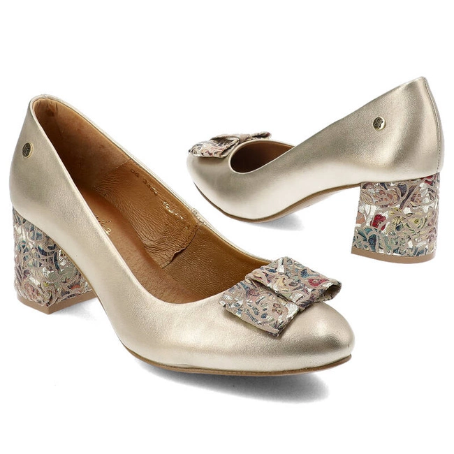 Lodičky Maciejka - 3356A-25/00-1 Złoty