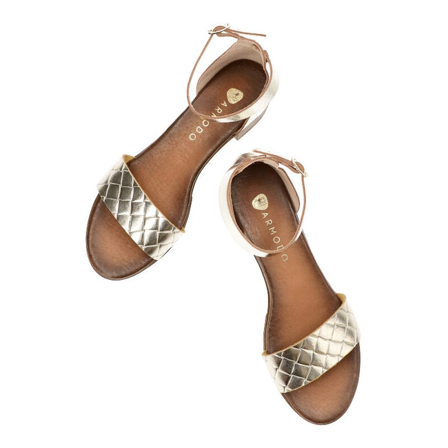 Sandále Armodo - 40235 Bf.Złoto+Bari Złoto
