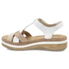 Sandále RIEKER - V0919-80 White Combination