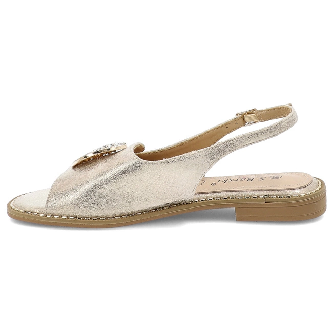 Sandále S.BARSKI - KV51-083 Lt.Gold