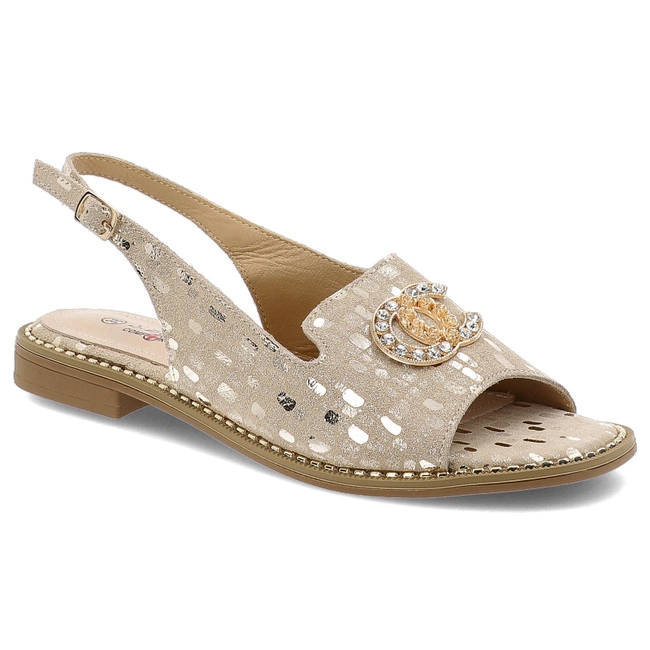 Sandále S.BARSKI - KV51-096 Lt.Gold