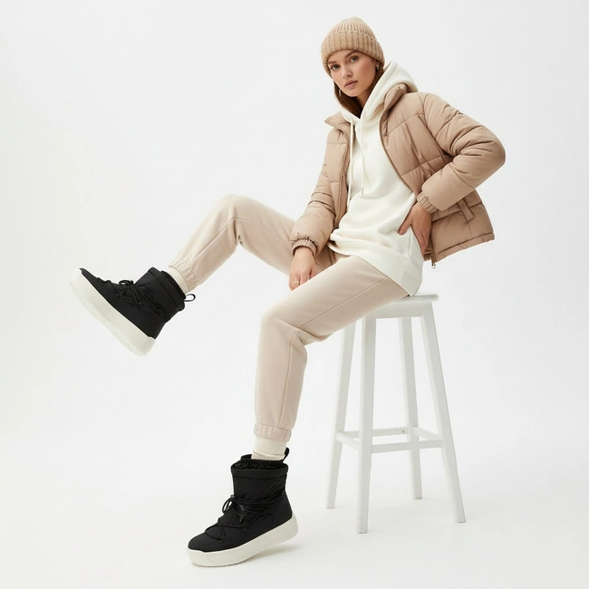 Snehule FILIPPO - DBT6652 BK Czarny