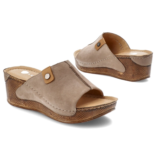 Šľapky ARMODO - 5-0766-040 Capucino+Rudy