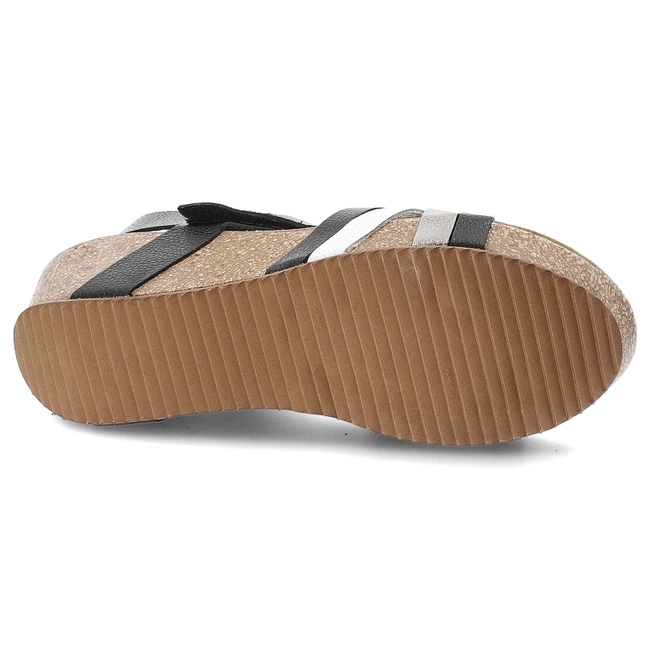 Sandále HEE - 25012 Marsella Ne/Niq/Pla