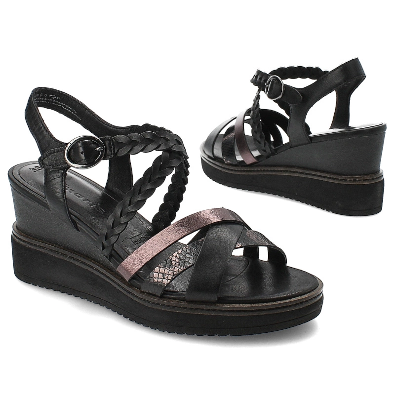 Sandále Tamaris - 1-28220-42 001 Black