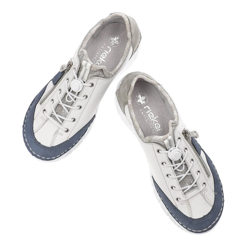 Poltopánky Rieker - 55064-80 White Combination