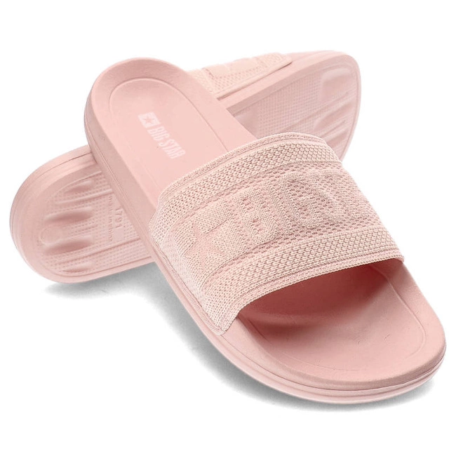 Šľapky Big Star - LL274A157 J.Róż 600