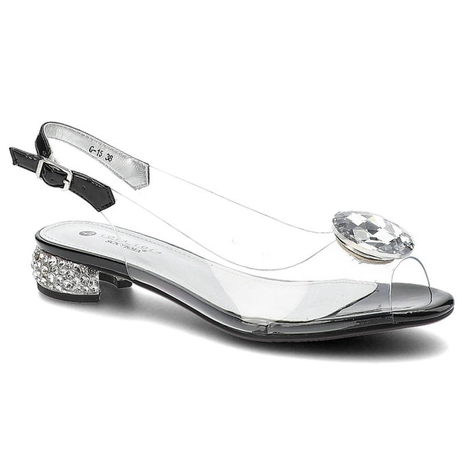 Sandále Sca'viola - G-15 Black