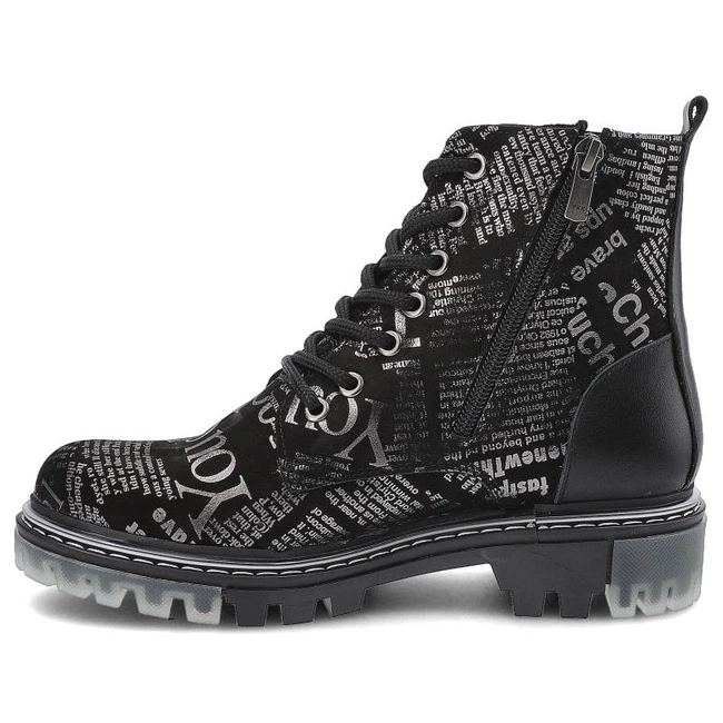 Členkové Topánky Artiker - 49C0728 Black/Silver