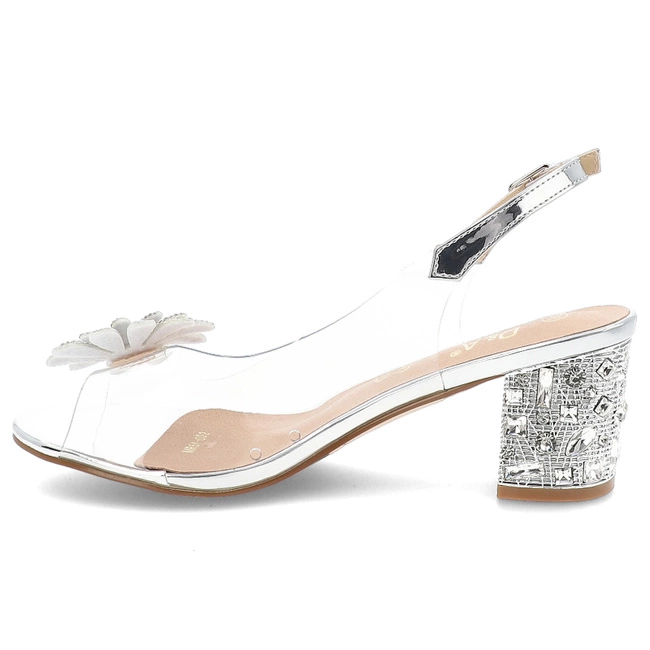 Sandále S.BARSKI - MR51-002 Silver