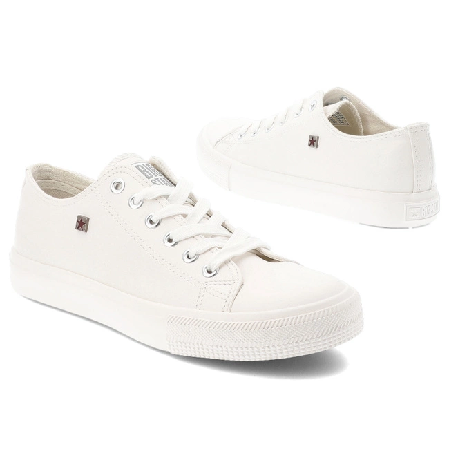 Plátenky Big Star - V274869 Biały