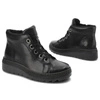 Šnúrovacie Členkové Topánky Armodo - 1175 Czarny K1