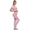 Komplet Top A Legíny MORAJ - Top BD1900-508+Legginsy RDL2200-013 Pink