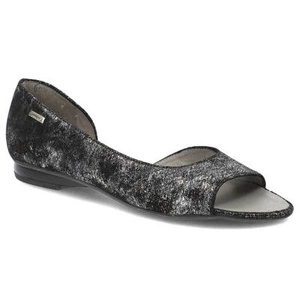 Poltopánky Maciejka - 0554-35/00-5 Czarny/Srebrny Nalot