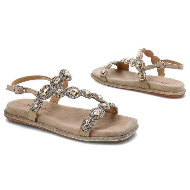 Sandále Alma en Pena - V23381 Suede Vison