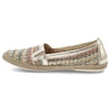 Espadrilky ARMODO - 10178 Plec.Multi/Kryształ Złoto