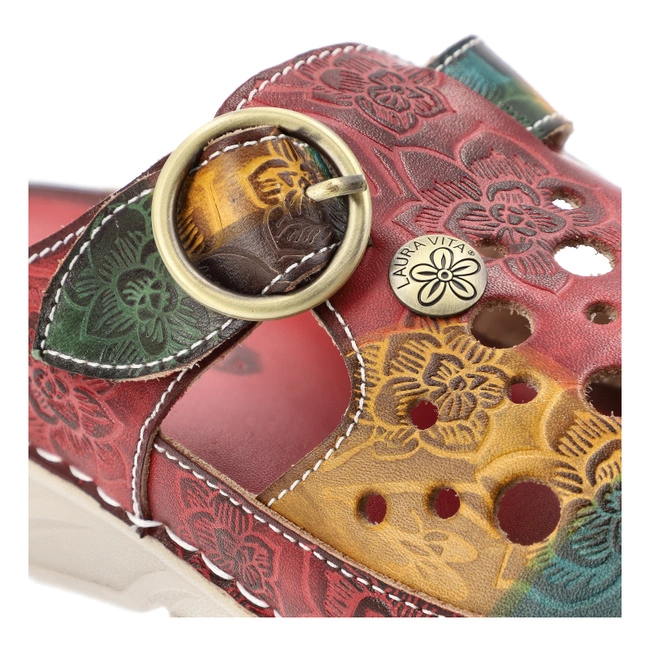 Šľapky LAURA VITA - Dorry 08 JD1819-8 Rouge