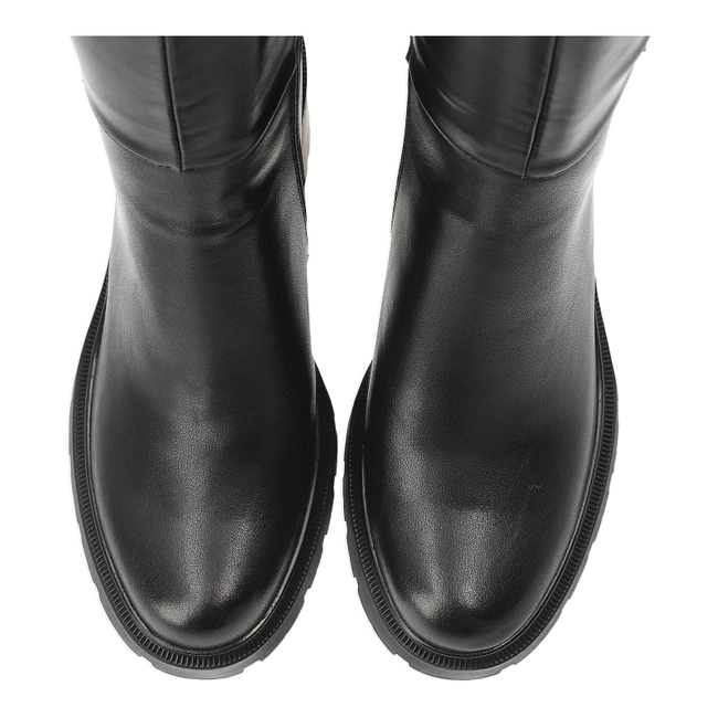 Čižmy CAMBELL - 25-52308BK Czarny