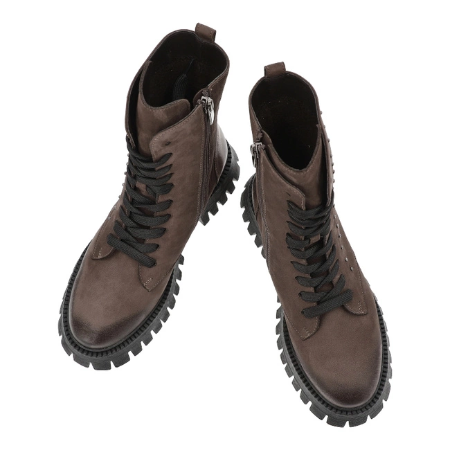 Členkové Topánky KARINO - 5637/015-F Jasny Brąz/Nubuk