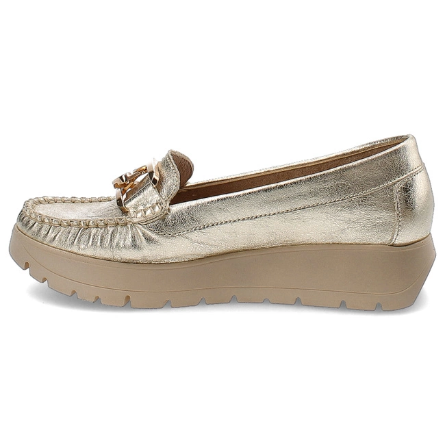 Mókazíny Armodo - 10141 Kryształ Złoto+Zł.