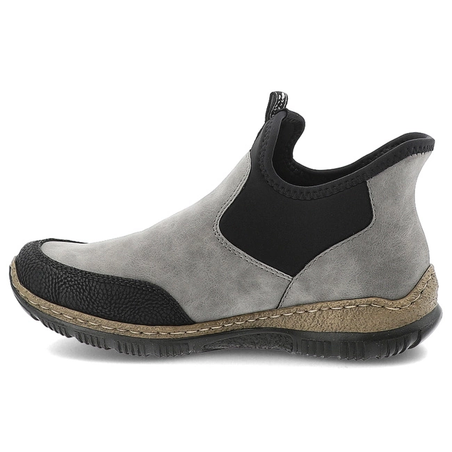Členkové Topánky RIEKER - N3280-42 Grey Combination