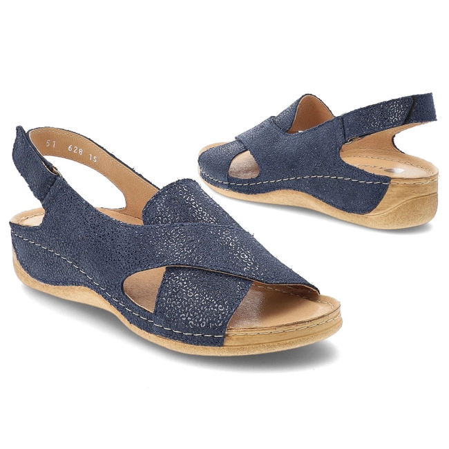 Sandále ARMODO - 5-1628-015 Granat Puma