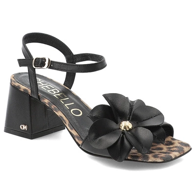 Sandále CHEBELLO - 4699_-002-066-PSK-S182 Czarny/Panterka