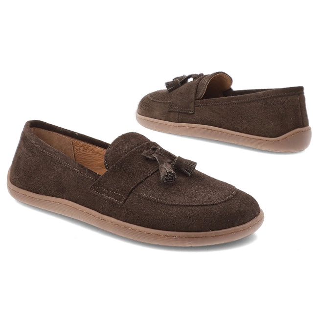 Mókazíny Barefoot ARMODO - 322 Czekolada