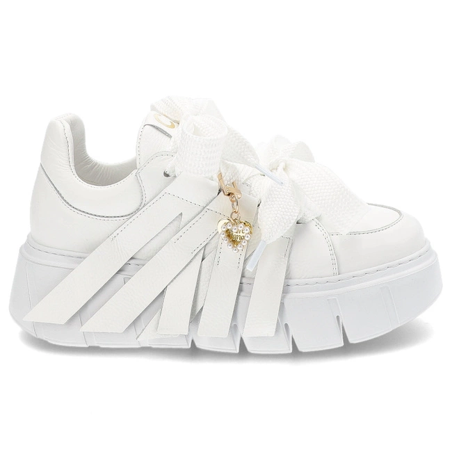 Tenisky Chebello - 4568_-154-506-PSK-S332 Biały/Złoty