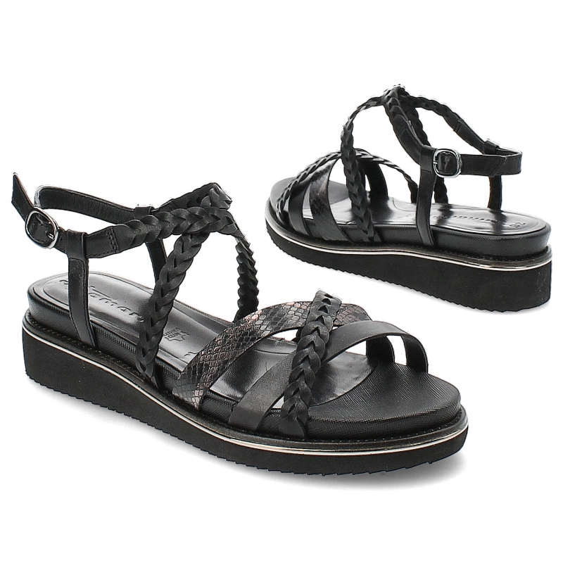 Sandále Tamaris - 1-28207-42 001 Black