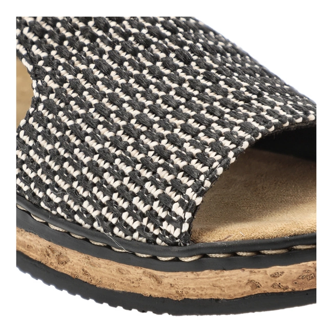 Sandále RIEKER - 62971-00 Black Combination
