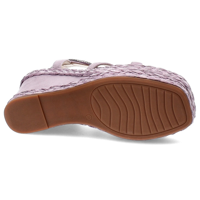 Sandále Alma en Pena - V240989 Suede Lilac