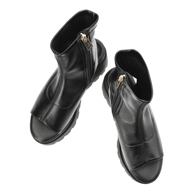 Členkové Topánky Carinii - B9398_-E50-000-000-G06 Czarny