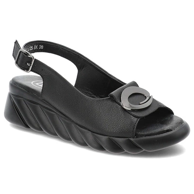 Sandále FILIPPO - DS7011/25 BK Czarny